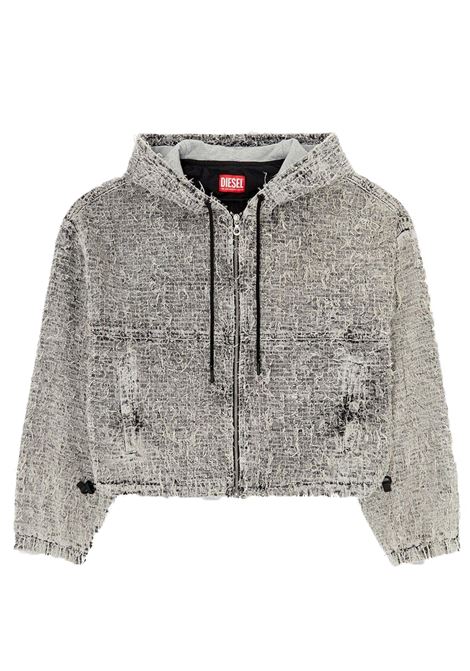 giacca de flow donna grigia DIESEL | A16366 0ABCR02